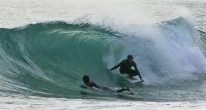 Juanlu Gonzalez en una Derecha en el Palmar