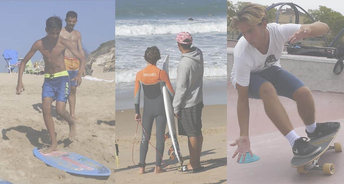 como funcionan los cursos en avance surf training