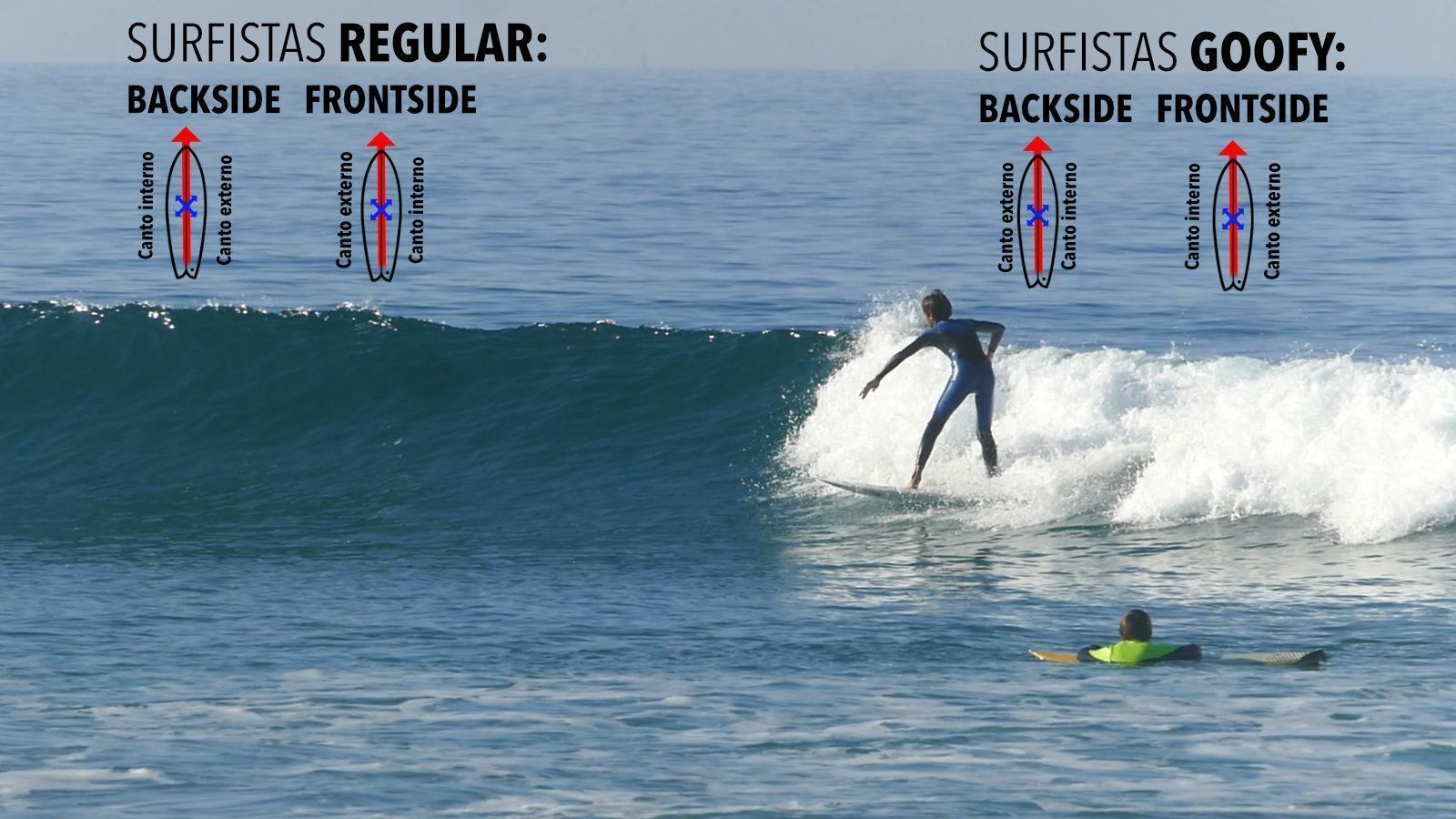 Que es el canto interno y canto externo de una tabla de surf